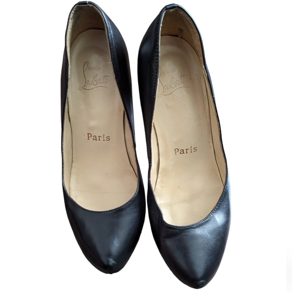 CHRISTIAN Louboutin Leather Pumps - Picture 2 of 16